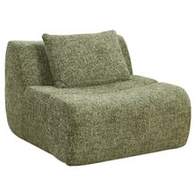 Claire Linen Armless Lounge Chair